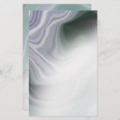 Dusty Sage Jade Green Agate Blank Stationery (Vorne/Hinten)