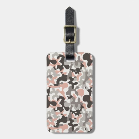 Dusty Signature-Camouflage Gepäckanhänger (Vorderseite vertikal)