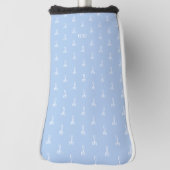 Dusty Something Blue Bow Coquette Ladys Golf Headcover (Rotieren 90)