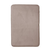 Dusty Taupe Bath Mat mit Umschlagdesign Badematte (Vorderseite Vertikal)