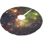 Dusty Tod eines großen Sterns der NASA Polyester Weihnachtsbaumdecke (Schrägansicht)