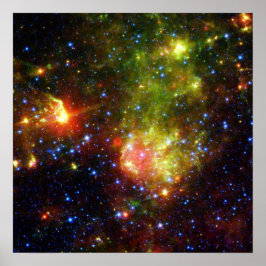 Dusty Tod eines großen Sterns der NASA Poster