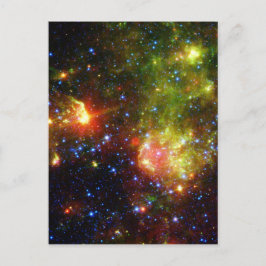 Dusty Tod eines großen Sterns der NASA Postkarte