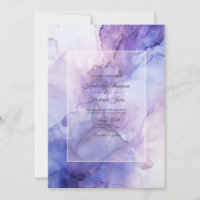 Dusty Violet Alcohol Tinte Wedding