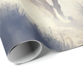 Dusty Western Wasserfarbe "Posse - The Chase" Geschenkpapier (Rolleneckpunkt)