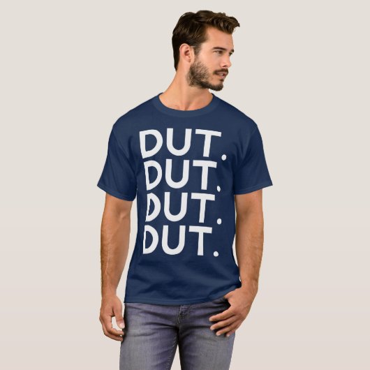 Dut Dut Dut Dut Marching Band Dur Major T-Shirt (Vorne ganz)
