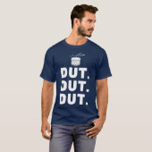 Dut Dut Dut Funny Marching Band Drumline Pep T-Shirt (Vorne ganz)
