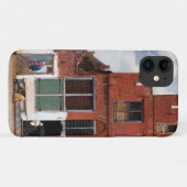 Dutch Alley, Johannes Vermeer Case-Mate iPhone Hülle (Rückseite (Horizontal))