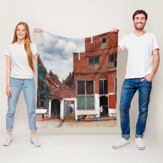 Dutch Alley, Johannes Vermeer Fleecedecke (Beispiel)