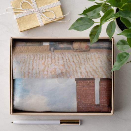 Dutch Alley, Johannes Vermeer Seidenpapier (Geschenk)