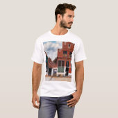 Dutch Alley, Johannes Vermeer T-Shirt (Vorne ganz)