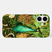 Dutch Art Nouveau Peacock and Chickens Case-Mate iPhone Hülle (Rückseite (Horizontal))