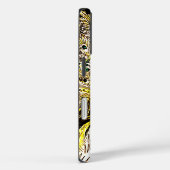 Dutch Art Nouveau Peacock and Owls Case-Mate iPhone Hülle (Rückseite / Rechts)