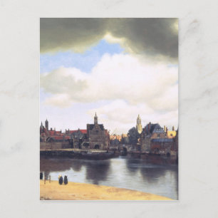Dutch Artist Vermeer Painting Postkarte