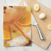 Dutch Baby Pancake mit Niedlicher Dog Ice Creme Geschirrtuch (Viertel Falte)