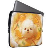 Dutch Baby Pancake mit Niedlicher Dog Ice Creme Laptopschutzhülle (Vorne Rechts)