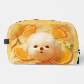 Dutch Baby Pancake mit Niedlicher Dog Ice Creme Waschbeutel (Vorderseite)