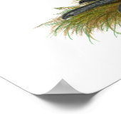 Dutch Bantam: Blue Quail Hen Poster (Ecke)