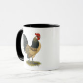 Dutch Bantam: Blue Quail Rooster Tasse (Vorderseite Links)