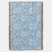 Dutch Blue Damask Decke (Vorderseite Vertikal)