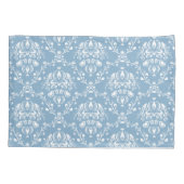 Dutch Blue Damask Kissenbezug (Rückseite-Links)