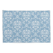 Dutch Blue Damask Kissenbezug (Rückseite-Rechts)