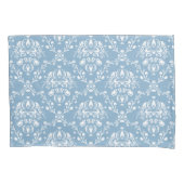 Dutch Blue Damask Kissenbezug (Vorderseite-Links)