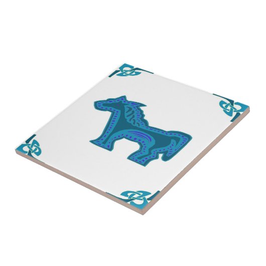 Dutch Blue Horsey Fliese (Seite)