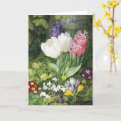 Dutch Bulb Spring Flowers Karte (Gelbe Blume)