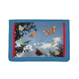 Dutch Butterfett Wallet Tri-fold Geldbeutel