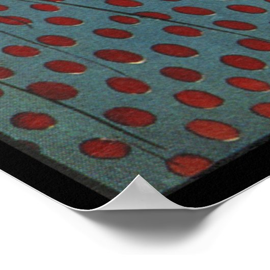 Dutch Cacao Ad 1897 Poster (Ecke)