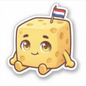 Dutch Cheese Sticker (Vorderseite)