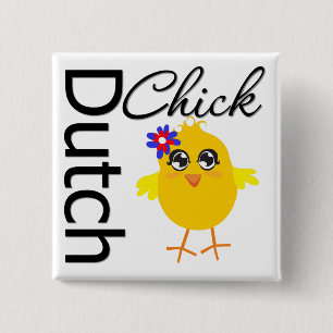 Dutch Chick Button