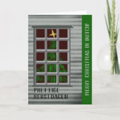 Dutch Christmas Tree Feiertagskarte (Vorderseite)