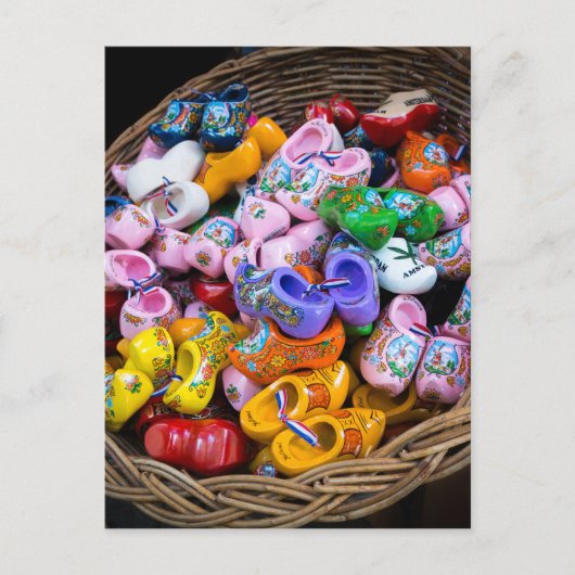 Dutch Clogs Postkarte (Vorderseite)