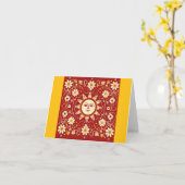 Dutch Days Karte (Gelbe Blume)