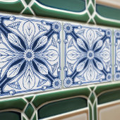 Dutch Delft Blue Daisy Repro Backsplash Küche Fliese