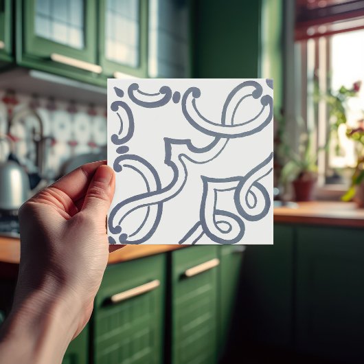 Dutch Delft Blue Repro Backsplash Kitchen Azulejo Fliese