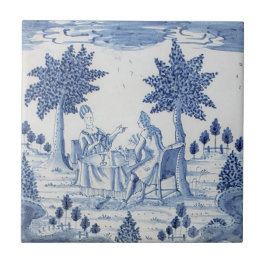 Dutch Delft Blue & White-26 Fliese