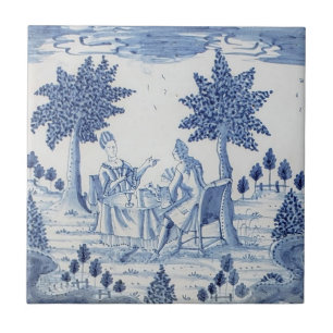 Dutch Delft Blue & White-26 Fliese