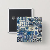 Dutch Delft Button (Vorne & Hinten)