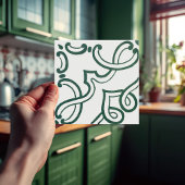 Dutch Delft Green Repro Backsplash Kitchen Azulejo Fliese