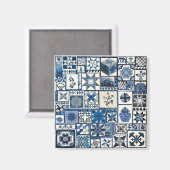 Dutch Delft Magnet (Vorderseite/Rückseite)