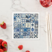 Dutch Delft Serviette (Beispiel)