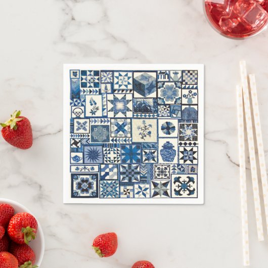 Dutch Delft Serviette (Beispiel)