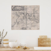 Dutch East Indies 1689 - SEHR hohe Auflösung. Poster (Küche)