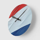 Dutch flag runde wanduhr (Winkel)