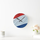 Dutch flag runde wanduhr (Zuhause)