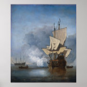 Dutch Frigate Poster (Vorne)