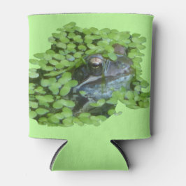 Dutch Frog Face mit Duckweed Can Cooler Dosenkühler